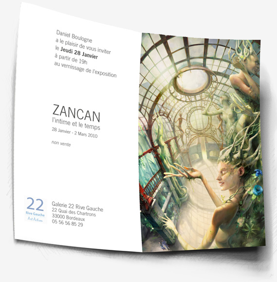 100128 Exposition Zancan Invitation Vernissage