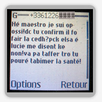 Hé maestro je sui op ossi!dc tu confirm il fo fair la cedh?pck elsa é lucie me disent que non!va pa taffer tro tu pouré tabimer la santé!